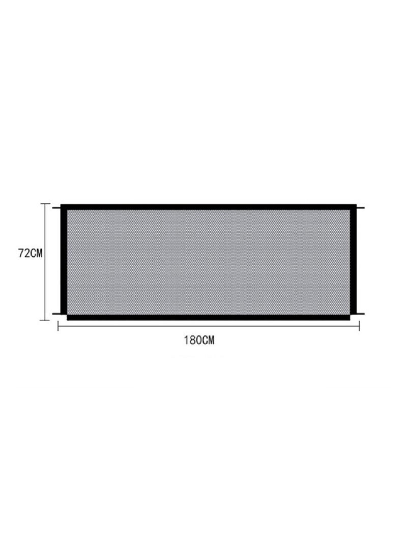 Sharpdo - Fence Isolation Fence Transparent Car Window Balcony Protective Fence Isolation Net - Image 1