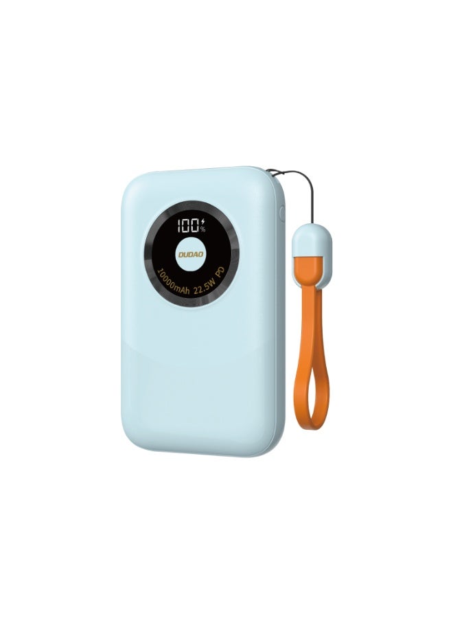 DUDAO K21-BL 22.5W PD 10000MAH POWER BANK -BLU - Image 1
