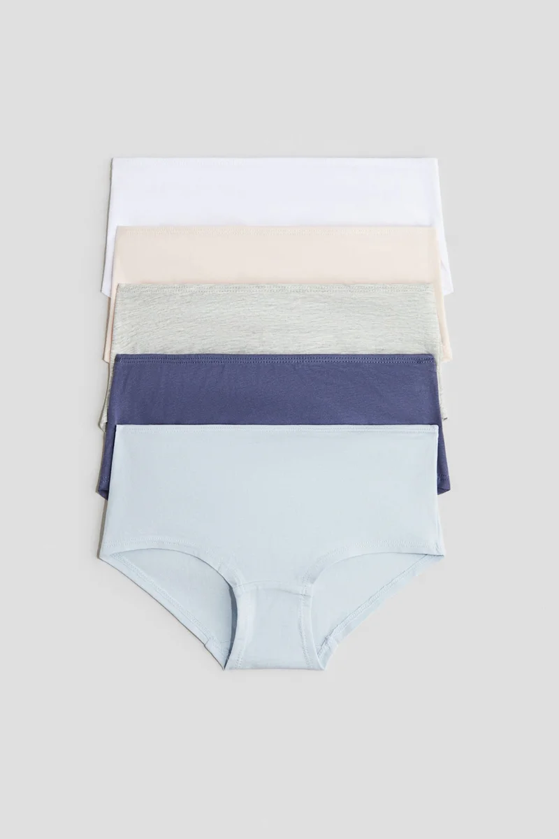 اتش اند ام 5-pack cotton hipster briefs