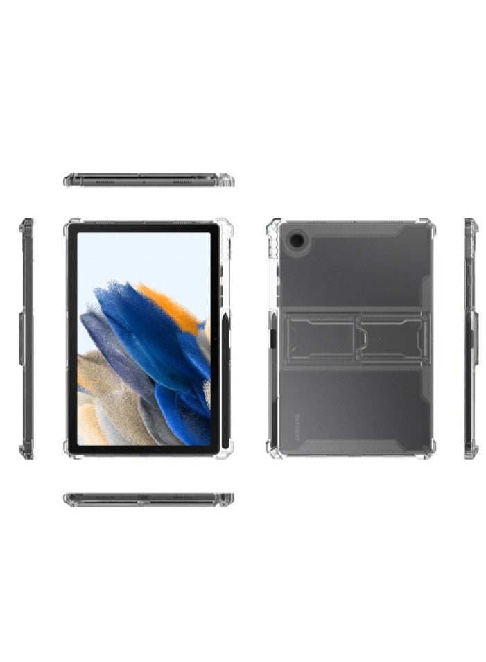 لسامسونج غالاكسي تاب A9 غطاء الحالة، فلاش شفاف رقيق جدا غطاء واقي صلب مقاوم للصدمات مع قوس، قوس مدمج، TPU الداخلية المضادة، واضح - Image 5