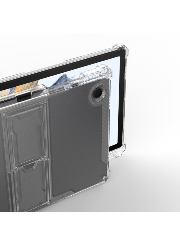 لسامسونج غالاكسي تاب A9 غطاء الحالة، فلاش شفاف رقيق جدا غطاء واقي صلب مقاوم للصدمات مع قوس، قوس مدمج، TPU الداخلية المضادة، واضح - Image 4