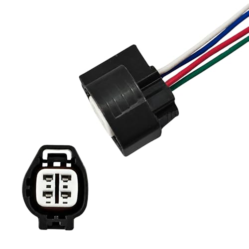 AUTO Occasion Oxygen Sensor Connector O2 Sensors Wiring Harnesses Plug Kit 4Way with 77 Compatible with Prizm ES GS LX NX 4Runner Camry Pickup RAV4 Sequoia Tacoma T100 Tercel 9098011028 - Image 1