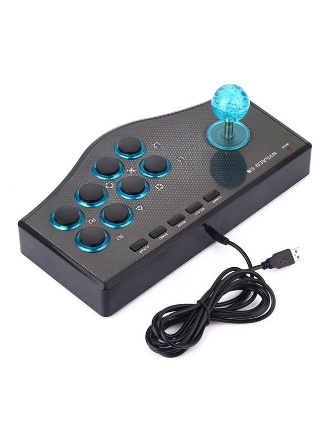 3 In 1 USB Wired Game Controller Arcade Fighting Joystick Stick Gaming Console - Image 4