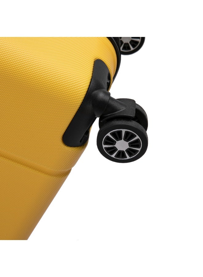 Eagle Express Patron ABS Hard-Shell Trolley Luggage Set – 3 Pieces (20/24/28 Inch), Dark Yellow - Image 5