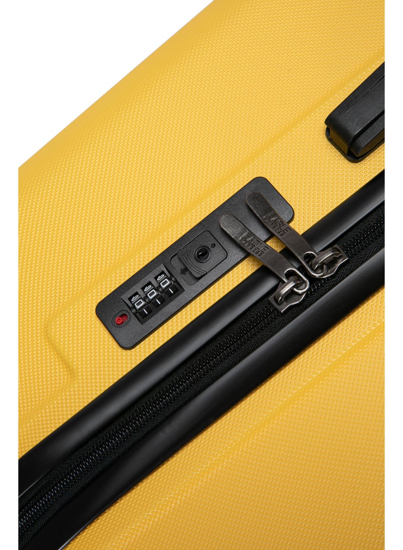 Eagle Express Patron ABS Hard-Shell Trolley Luggage Set – 3 Pieces (20/24/28 Inch), Dark Yellow - Image 4