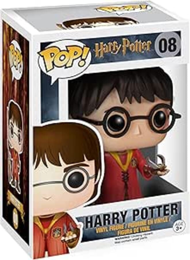 Funko Pop! Movies: Harry Potter Quidditch Harry, Action Figure - 5902