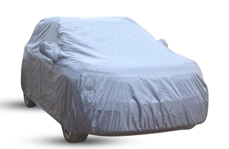 ULTRA SHIELD Storm Grey Series Water Resistant Car Body Cover for Hyundai Venue with Mirror & Antenna Pockets | Triple Stitched, Elastic, Custom Fit, Heat Resistant, Anti-Dust, All-Weather Cover - Image 2