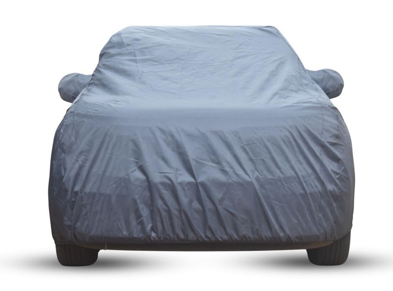 ULTRA SHIELD Storm Grey Series Water Resistant Car Body Cover for Hyundai Venue with Mirror & Antenna Pockets | Triple Stitched, Elastic, Custom Fit, Heat Resistant, Anti-Dust, All-Weather Cover - Image 1