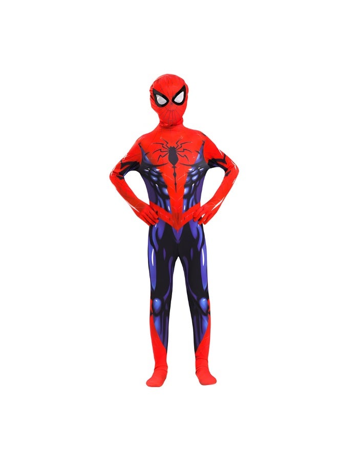 Loquat Halloween Cosplay Costume Bodysuit Spiderman 3D Style Zentai Suits Stretch Jumpsuits For Kids and Adults - Image 1