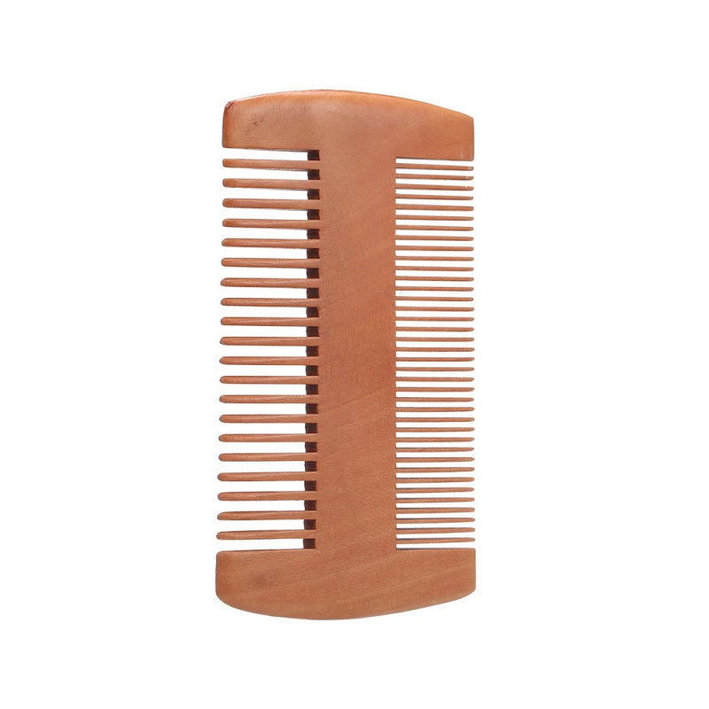 Beard Grooming Kit Mustache & Hair Care Styling Grooming Trimming Shaping Aid Tool Comb Brush Set Double Sided Beard Brush Beard Comb Template Stencil - Image 3