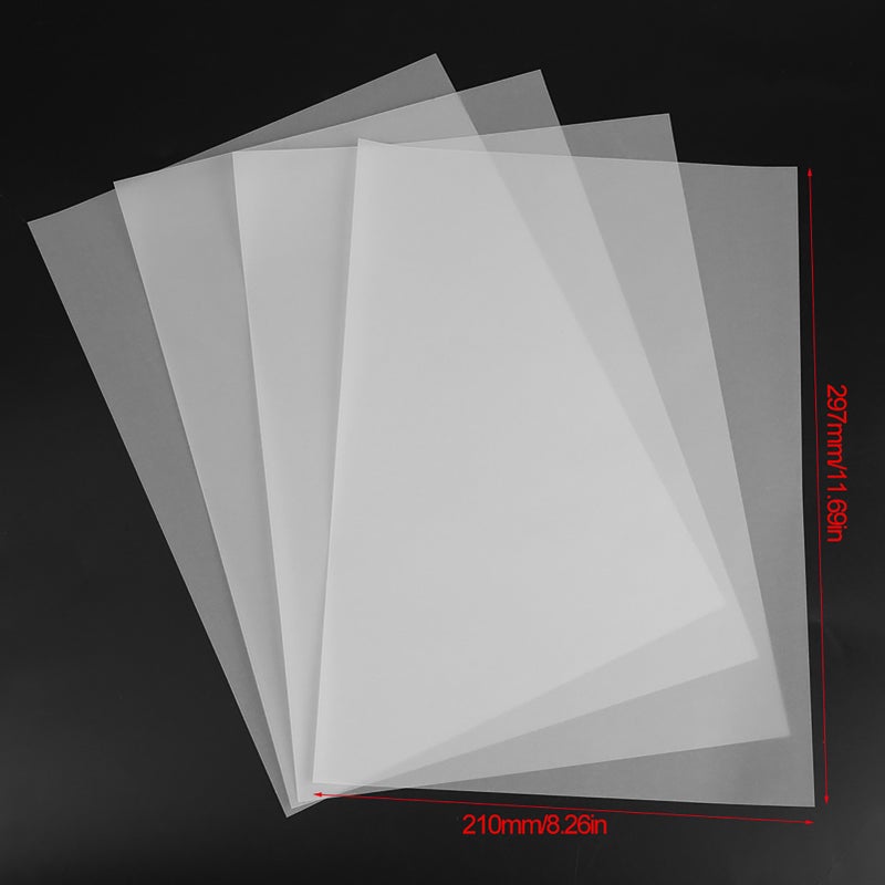 100Pcs A4 Translucent Tracing Transfer Sulfuric Acid Papers for Copying Drawing Calligraphy - Image 5