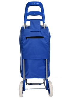 MORANO Grocery Shopping Cart Two Wheels Folding Portable Shopping Cart 20 Inch  - Image 4
