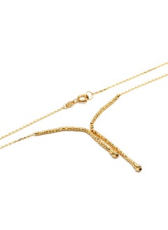 Gold Zone Real Gold Seed Ball Hanging Luxury Necklace  - Image 3