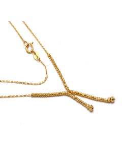 Gold Zone Real Gold Seed Ball Hanging Luxury Necklace  - Image 4