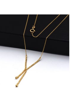 Gold Zone Real Gold Seed Ball Hanging Luxury Necklace  - Image 5