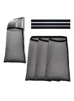 SYOSI Dryer Vent Lint Bags, 3 Pack Lint Traps Lint Dust Bag, for Outdoor Dryer Vents Capturing Lint and Dust, Exterior Dryer Lint Trap Dryer Lint Cover for Outdoor Outside Capturing House Vent (Black)  - Image 1