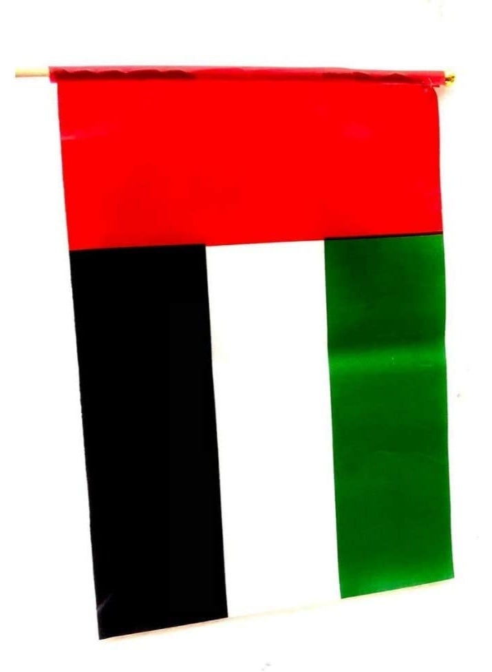 UAE Flag, 2 Meters Long, Stitched Polyester, Durable Indoor & Outdoor Use - Image 5