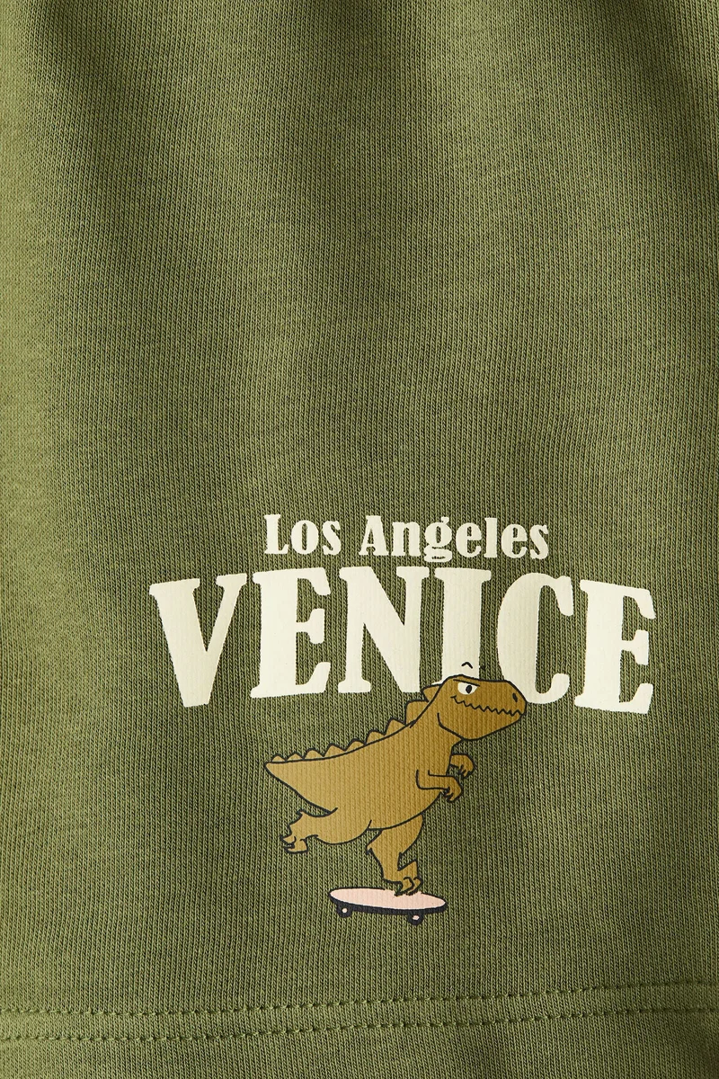 H&M Printed sweatshorts