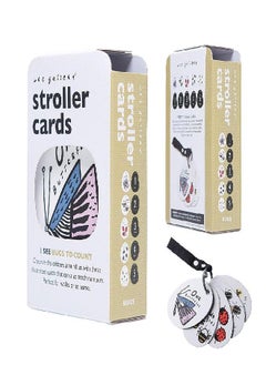 Wee Gallery Stroller Cards - I See Bugs to Count - Counting Numbers Travel Activity for Babies, Toddlers, with Snap on Strap for Walks, Car Seat, Bag, Stroller - pzsku/Z98C5D6354964EC75BE5FZ/45/_/1686915693/9e6302e0-aa89-44c1-a70d-865d6d7f877b