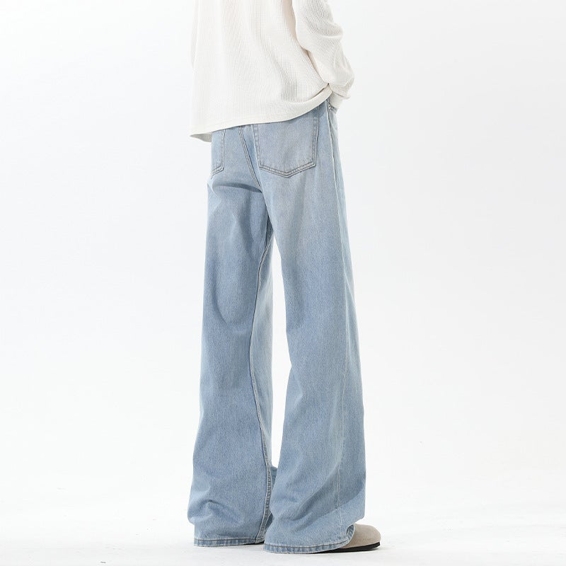 Unisex Classic Denim Jeans Loose Fit Daily Outdoor Wear - Image 5