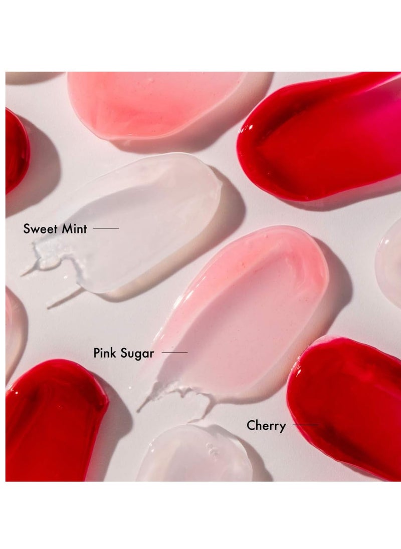 SUMMER FRIDAYS Summer Fridays The Holiday Lip Butter Balm Set (full-size trio) & Complimentary Entel Pomegranate Sheet Masque with Collagen  - Image 3