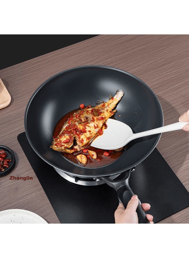 Debo Titanium Non-stick Wok 28cm Lightweight Coating-free Compatible With All Stoves - Image 4