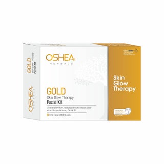 Oshea Herbals Gold Skin Glow Therapy Facial Kit for All Skin Types  Instant Radiance  Nourishment for Healthy Clear Skin  Enriched with Mulberry Licorice  Aloe Vera Extract  209gm - pzsku/Z98C6432B3421836CD304Z/45/1750778625/7b5b33af-04c8-4675-9531-9bfe754f6678