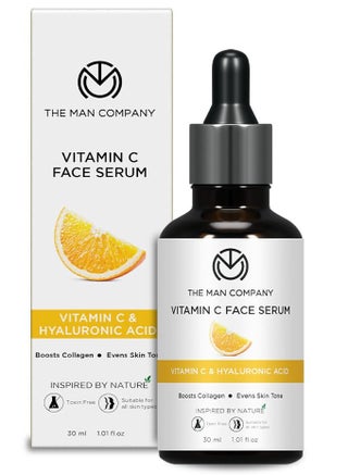 The Man Company 40% Vitamin C Face Serum With Hyaluronic Acid Boosts Collagen Glowing and Brightening Skin Soft Smooth and Supple All Skin Types - 30ml - pzsku/Z98C659A854697C168ADBZ/45/1747205490/6f1eae15-00e5-4ba7-8e26-1999521ab25b