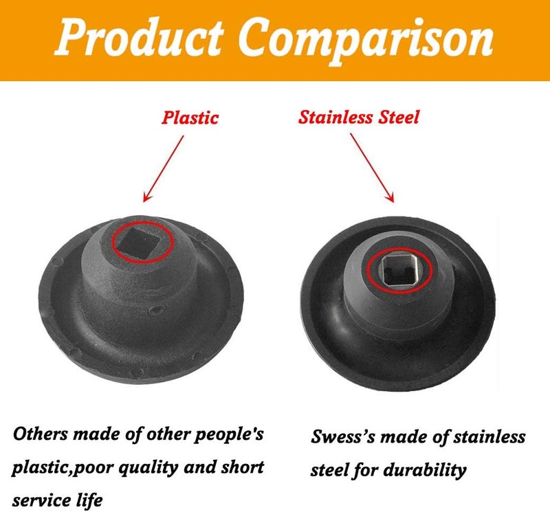 Swess Drive Socket Kit for Vitamix Blender Replacement PartsMetal Bottom Socket Kit4Packs - Image 3