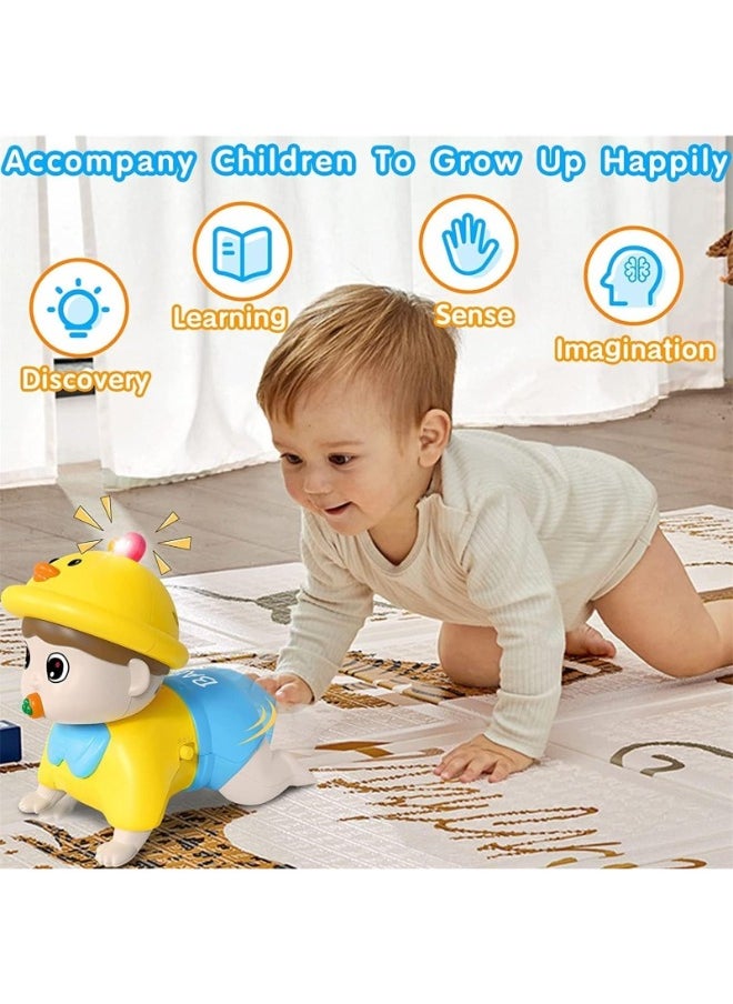 TOY GARDEN Crawling Baby Toy with Lights & Sounds - Musical Educational Toy for 6-18 Months | Tummy Time Learning & Development  - Image 3