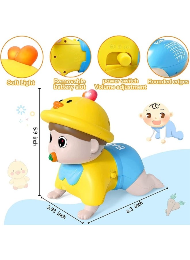 TOY GARDEN Crawling Baby Toy with Lights & Sounds - Musical Educational Toy for 6-18 Months | Tummy Time Learning & Development  - Image 4