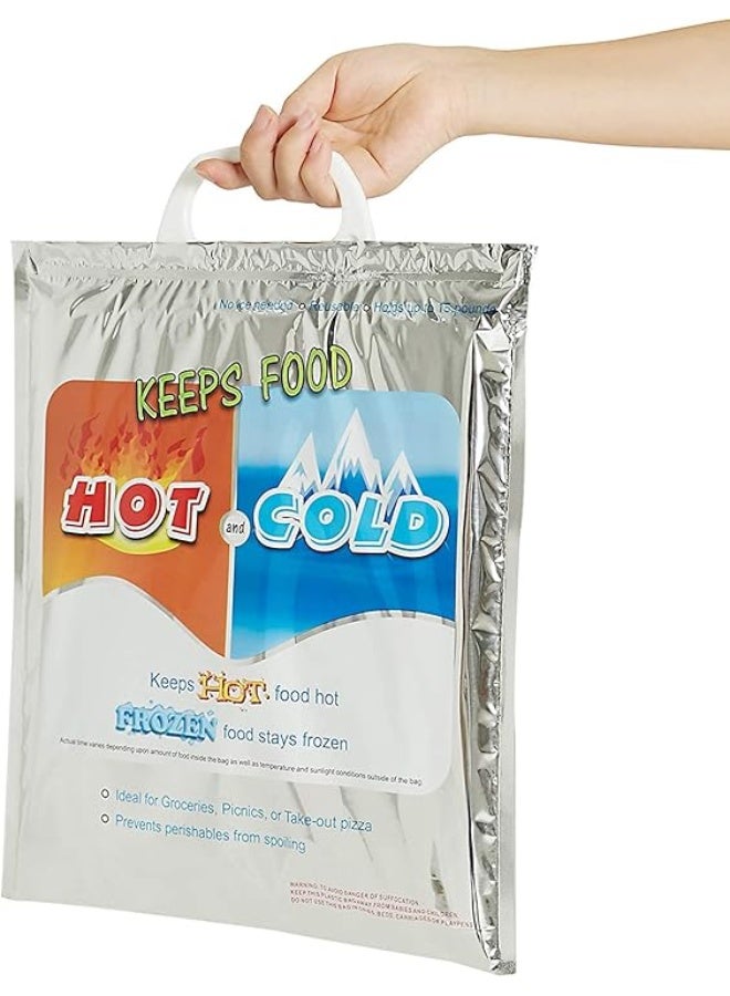 PROMASS Keeps Hot and Cold Bag, Reusable Insulated Bag Food Storage for Frozen Items & Hot Items Including Lunch Bags & Grocery Shopping Bags Reinforced Heavy Duty  - Image 5