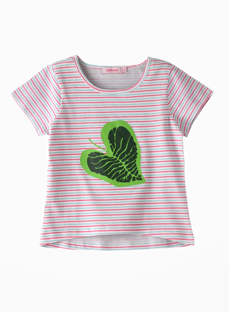 Jelliene Sunshine Squad: Girls' Comfy Cotton Tees Playful & Summer Fun