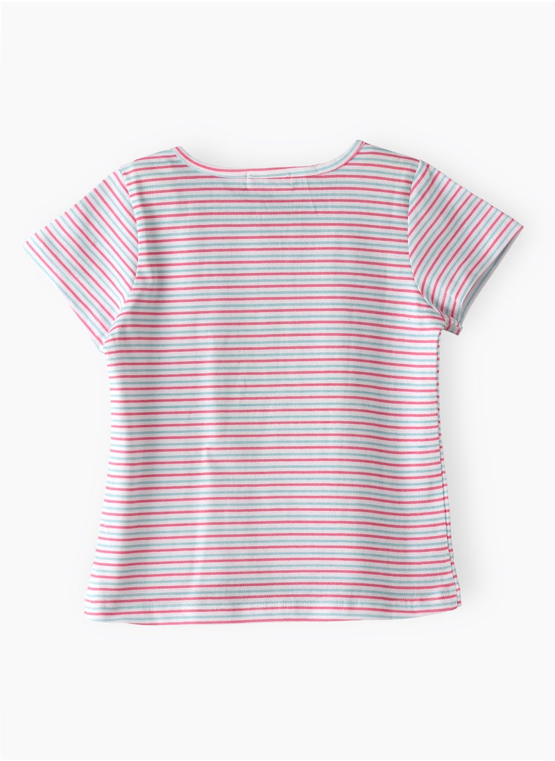 Jelliene Sunshine Squad: Girls' Comfy Cotton Tees Playful & Summer Fun  - Image 3