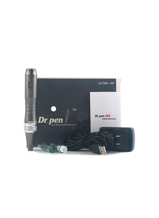 Dr.pen مجموعة العناية بالبشرة الكهربائية الاحترافية السلكية اللاسلكية Ultima M8 ونظام العلاج بالإبر الدقيقة وجهاز التجميل عالي الجودة