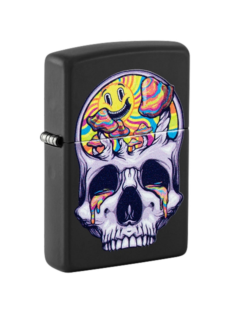 Zippo 218 Skull Moon Design Lighter (Black) - Image 2