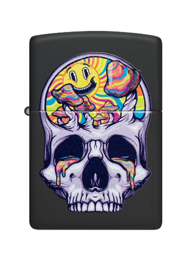 Zippo 218 Skull Moon Design Lighter (Black) - Image 1