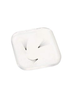 Luzen 6Pcs Silicone Easy Fan Volume Lash Pads Blooming Lash Pallet Patches Square Eyelash Fan Holder Eyelash Extension Supplies For Easy Fan Volume Lashes Makeup Tools Clear  - Image 1