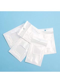 Luzen 6Pcs Silicone Easy Fan Volume Lash Pads Blooming Lash Pallet Patches Square Eyelash Fan Holder Eyelash Extension Supplies For Easy Fan Volume Lashes Makeup Tools Clear  - Image 3