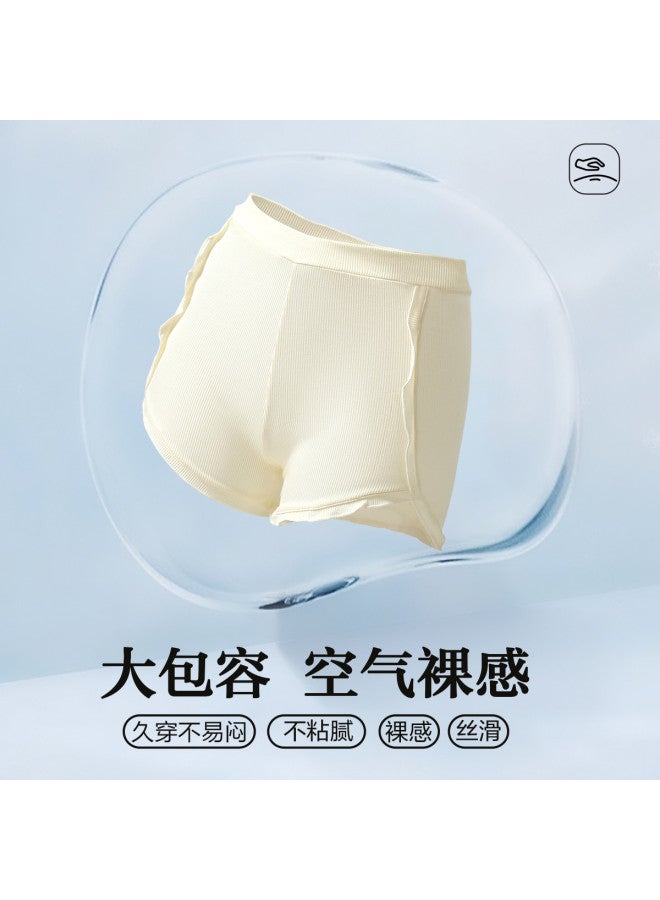 Red Bean Loose-Fitting Women'S Base Underwear, Vertical Stripe Slimming Sleep Pants, Anti-Exposure Safety Shorts - Image 4