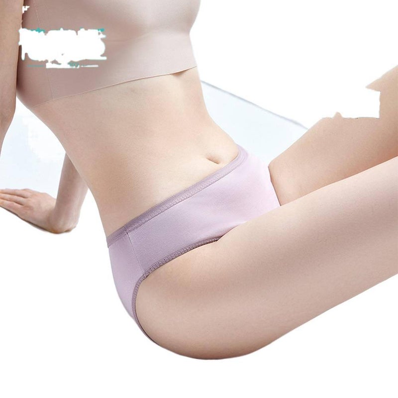 4 Pack Disposable Panties Women High Waist Cotton Sterile Travel Hotel Business Trip No-Wash Size XL for 55kg-65kg - Image 2