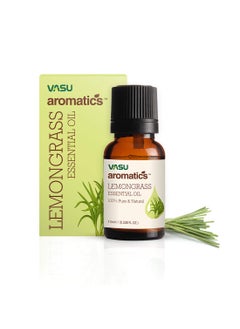 Vasu Vasu Aromatics Lemongrass Essential Oil – 10 ml  - Image 1