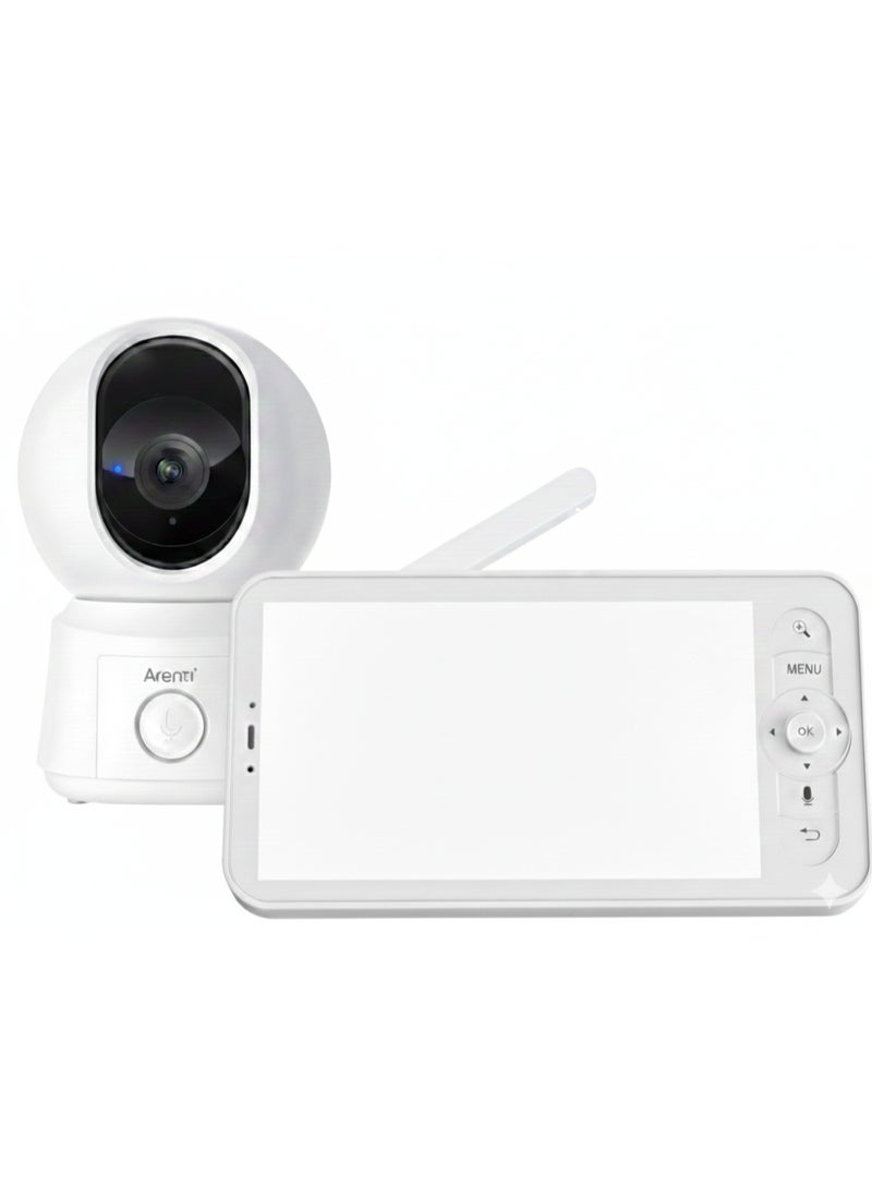 Arenti 2MP/1080P Wi-Fi Video Baby Monitor Kit with LCD Screen - Image 1