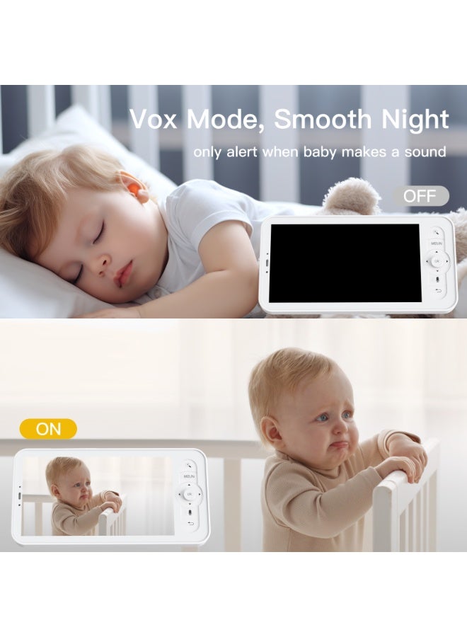Arenti 2MP/1080P Wi-Fi Video Baby Monitor Kit with LCD Screen - Image 3