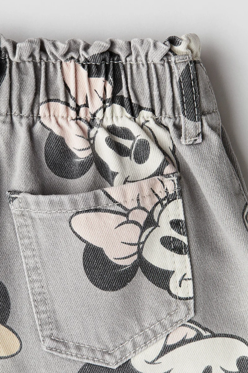 H&M Relaxed Fit Paper Bag Jeans
