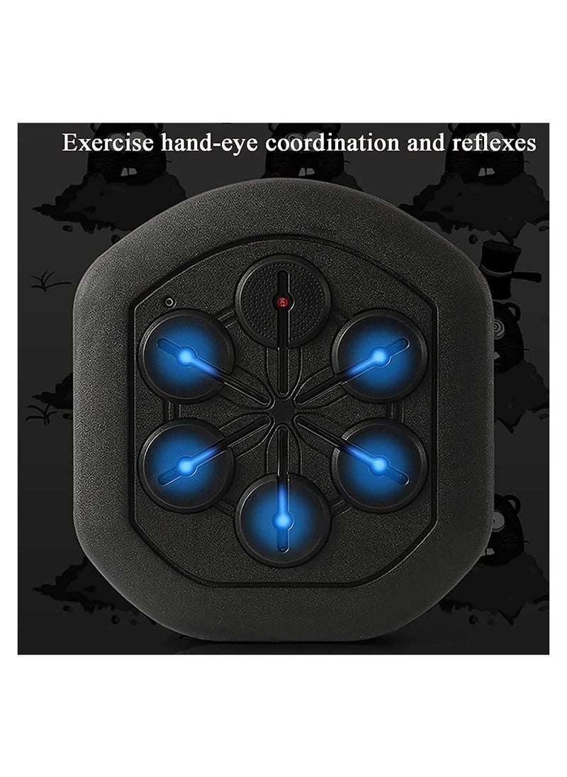 Electronic Boxing Practice Wall Target With Music Coordination Boxing Equipment Intelligent Boxing Machine Give Away Boxing Gloves