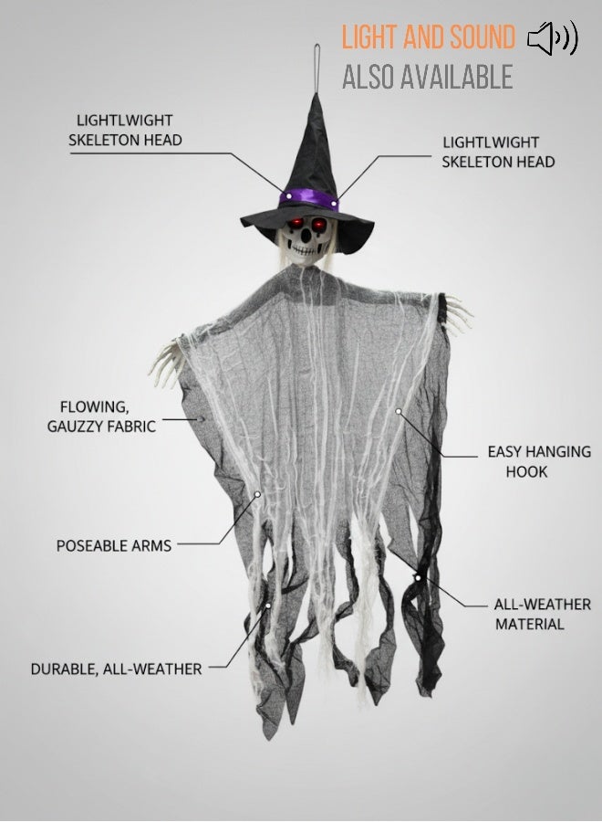 Feelings Ghost Prop With Lights 90X60 - Image 3