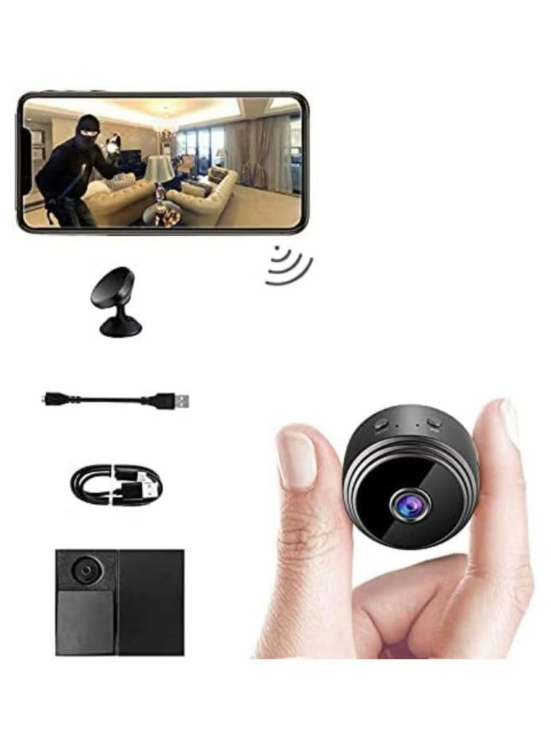 Generic 4 PACKS of cameras WiFi Mini Magnetic A9 Wireless full HD 1080P Small Portable Round Camera, Indoor Security Camera , Motion Detection, Instant Notifications Night Vision Camera  - Image 2