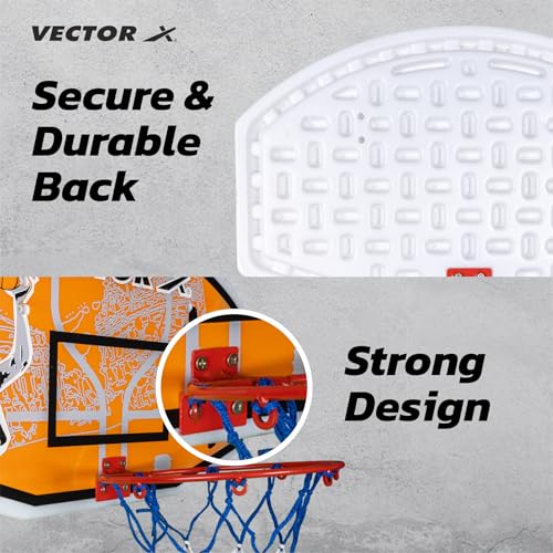 Vector X Basketball Board and Ring (Orange) - Image 4