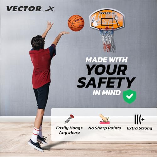 Vector X Basketball Board and Ring (Orange) - Image 3